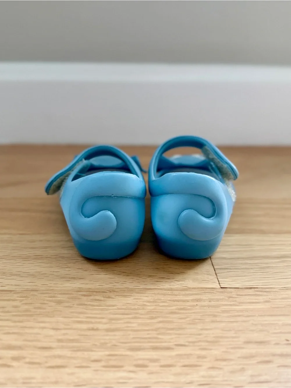 Mini Melissa Blue Cat Mary Jane Shoes – Toddler Size 5